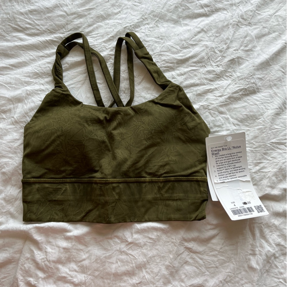 Lululemon energy bra